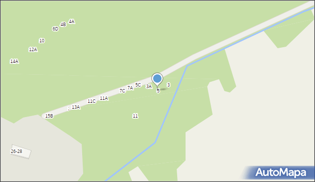 Tomaszów Mazowiecki, Działkowa, 5, mapa Tomaszów Mazowiecki