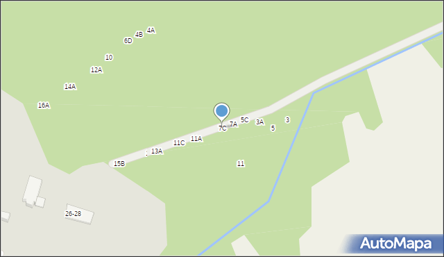 Tomaszów Mazowiecki, Działkowa, 7C, mapa Tomaszów Mazowiecki