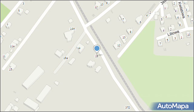 Ząbkowice Śląskie, Działkowca, 18, mapa Ząbkowice Śląskie