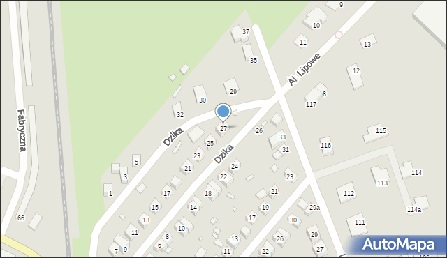 Zgorzelec, Dzika, 27, mapa Zgorzelec