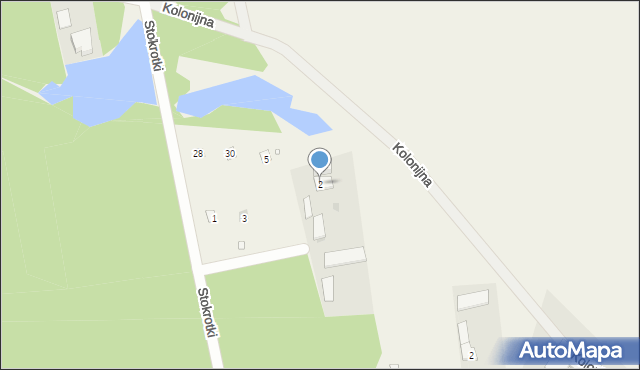 Słopsk, Echa Leśne, 2, mapa Słopsk