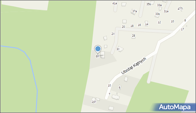 Sulistrowice, Echa Leśne, 6/l, mapa Sulistrowice