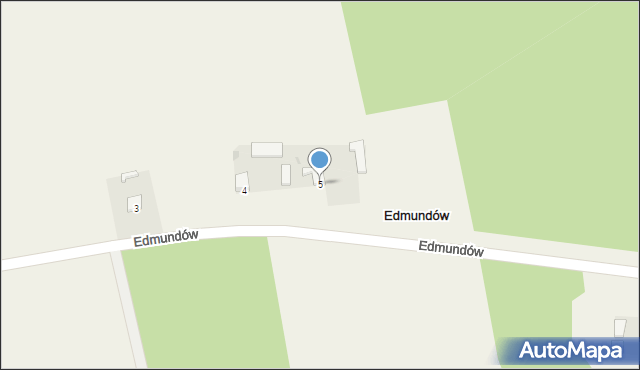 Edmundów, Edmundów, 5, mapa Edmundów
