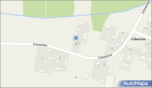 Edwardów, Edwardów, 29, mapa Edwardów