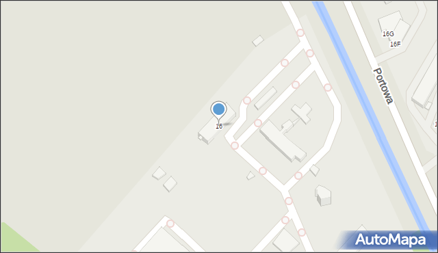 Gliwice, Edisona Thomasa, 16, mapa Gliwic