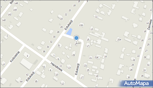 Tarnobrzeg, Edukacji, 27, mapa Tarnobrzegu