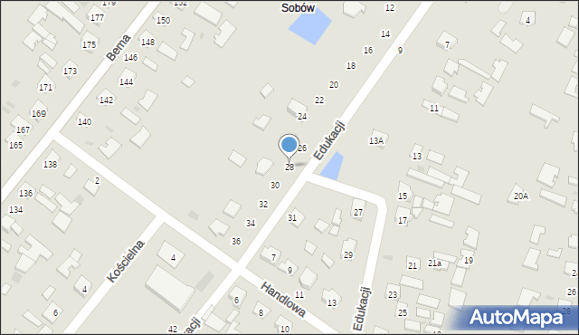 Tarnobrzeg, Edukacji, 28, mapa Tarnobrzegu