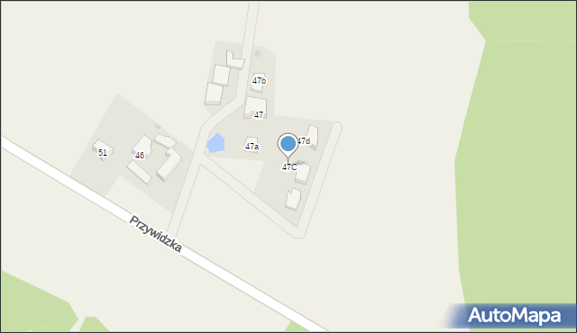 Egiertowo, Egiertowo, 47C, mapa Egiertowo