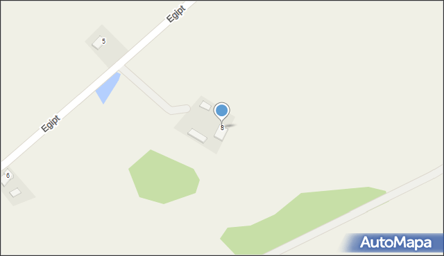 Nawra, Egipt, 8, mapa Nawra