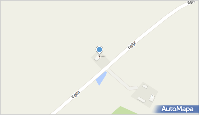 Nawra, Egipt, 5, mapa Nawra