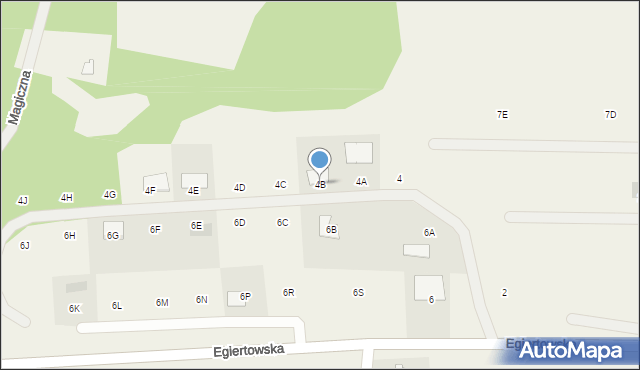 Przywidz, Egiertowska, 4B, mapa Przywidz
