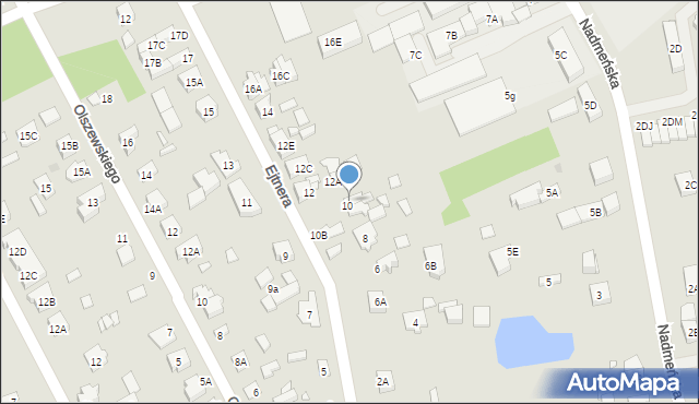 Kobyłka, Ejtnera, 10A, mapa Kobyłka