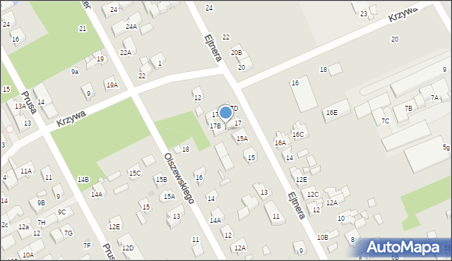 Kobyłka, Ejtnera, 17A, mapa Kobyłka