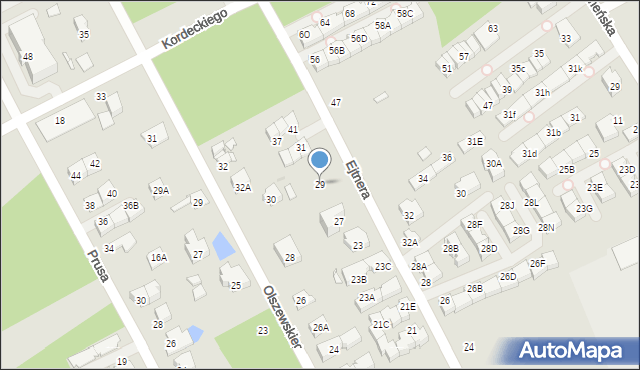 Kobyłka, Ejtnera, 29, mapa Kobyłka