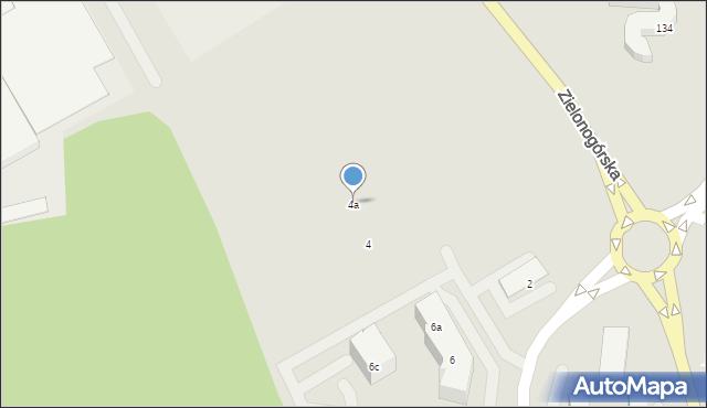 Nowa Sól, Ekonomiczna, 4a, mapa Nowa Sól