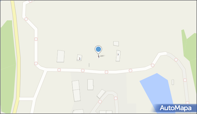 Podolsze, Ekologiczna, 5, mapa Podolsze