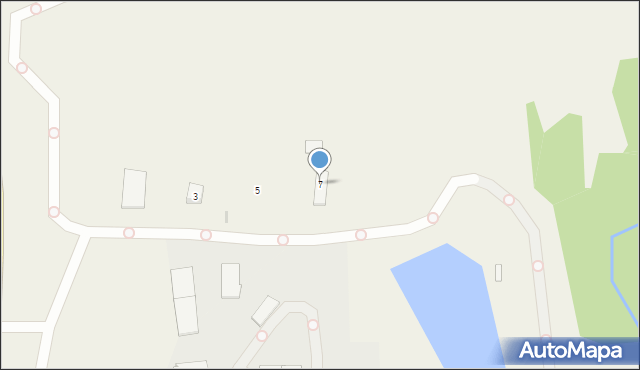 Podolsze, Ekologiczna, 7, mapa Podolsze
