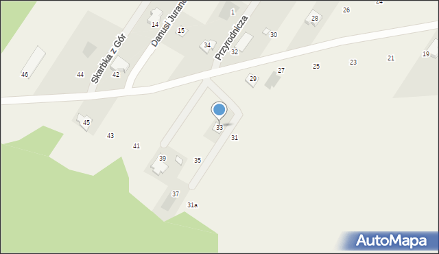 Sieraków, Ekologiczna, 33, mapa Sieraków