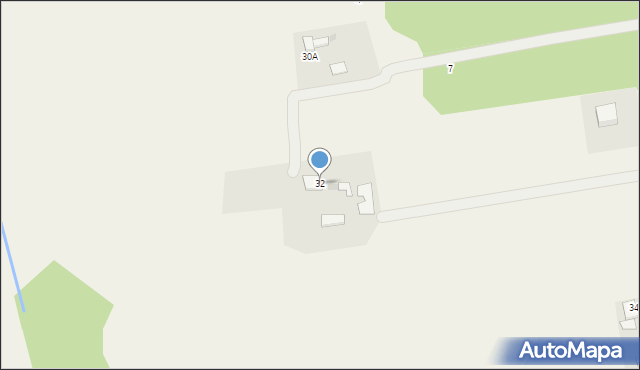 Skuły, Ekologiczna, 32, mapa Skuły