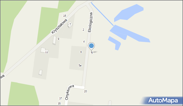 Sobolewo, Ekologiczna, 5, mapa Sobolewo