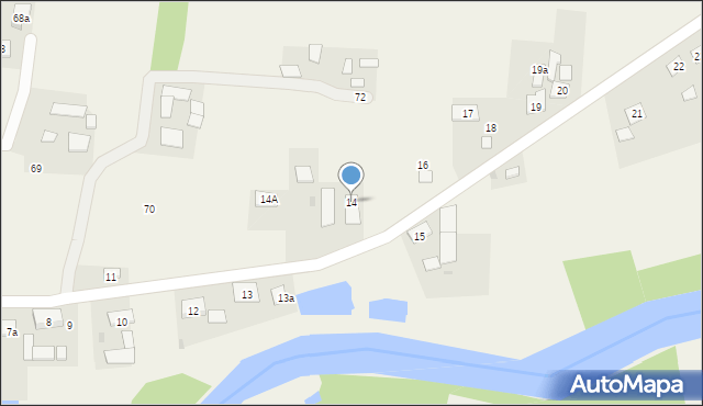 Elgiszewo, Elgiszewo, 14, mapa Elgiszewo