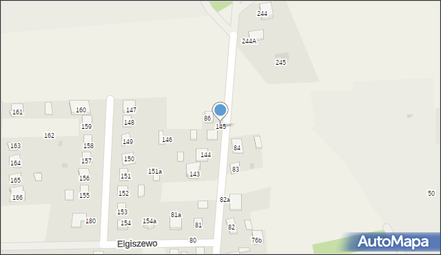 Elgiszewo, Elgiszewo, 145, mapa Elgiszewo