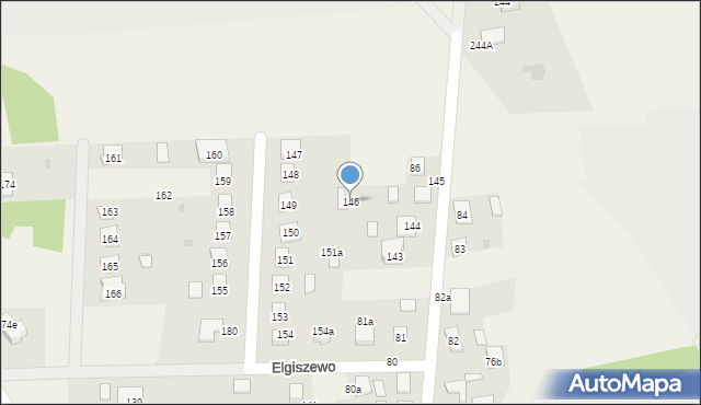 Elgiszewo, Elgiszewo, 146, mapa Elgiszewo