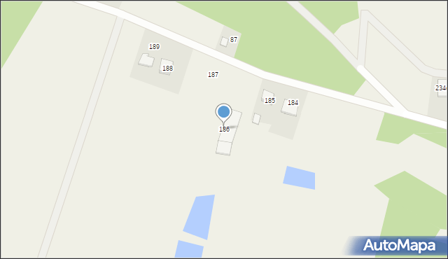 Elgiszewo, Elgiszewo, 186, mapa Elgiszewo