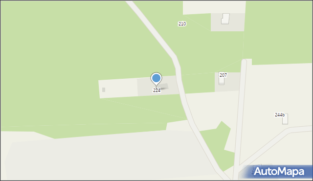 Elgiszewo, Elgiszewo, 224, mapa Elgiszewo