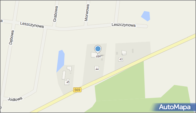 Elgiszewo, Elgiszewo, 44A, mapa Elgiszewo