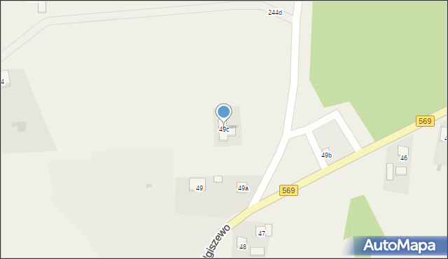 Elgiszewo, Elgiszewo, 49c, mapa Elgiszewo