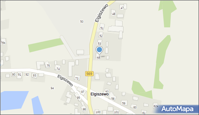 Elgiszewo, Elgiszewo, 56, mapa Elgiszewo