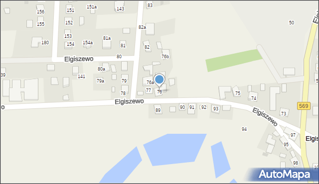 Elgiszewo, Elgiszewo, 76, mapa Elgiszewo