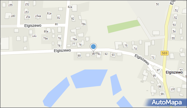 Elgiszewo, Elgiszewo, 90, mapa Elgiszewo