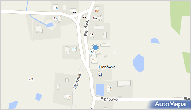 Elgnówko, Elgnówko, 16, mapa Elgnówko