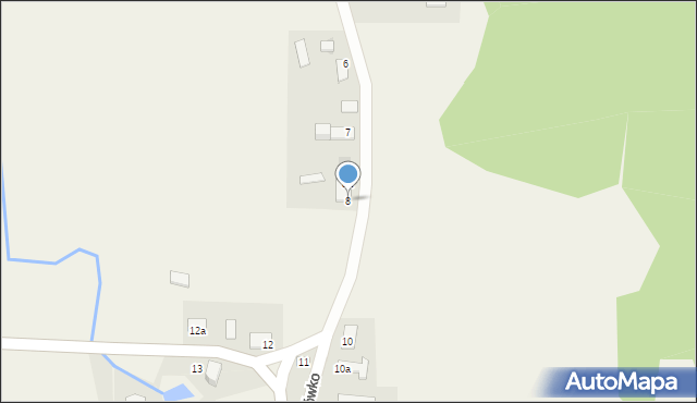 Elgnówko, Elgnówko, 8, mapa Elgnówko