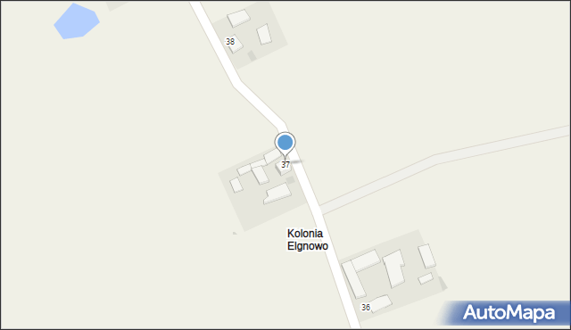 Elgnowo, Elgnowo, 37, mapa Elgnowo