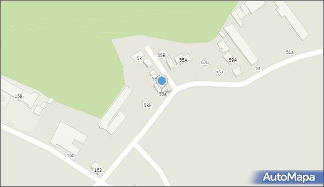 Mikołów, Elsnera Józefa, 53a, mapa Mikołów