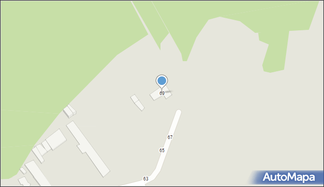 Mikołów, Elsnera Józefa, 69, mapa Mikołów