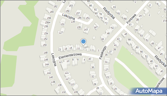 Wrocław, Elementarzowa, 9, mapa Wrocławia
