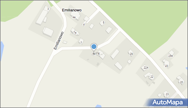 Emilianowo, Emilianowo, 6b, mapa Emilianowo