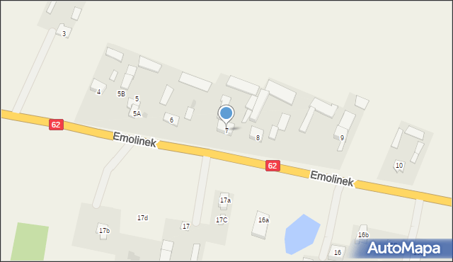 Emolinek, Emolinek, 7, mapa Emolinek