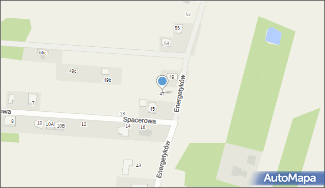 Jedlińsk, Energetyków, 47, mapa Jedlińsk