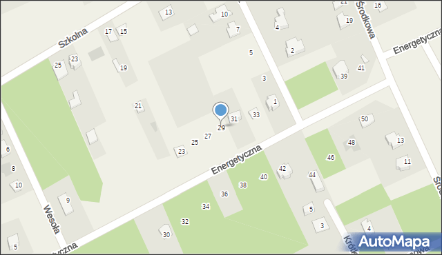 Laskowiec, Energetyczna, 29, mapa Laskowiec