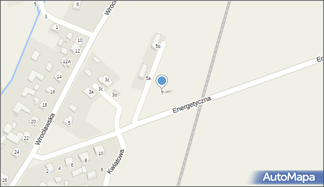 Pasikurowice, Energetyczna, 7, mapa Pasikurowice