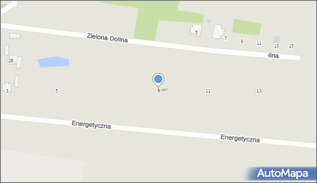 Sochaczew, Energetyczna, 9, mapa Sochaczew