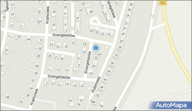 Zgorzelec, Energetyków, 22, mapa Zgorzelec