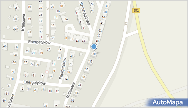 Zgorzelec, Energetyków, 28, mapa Zgorzelec