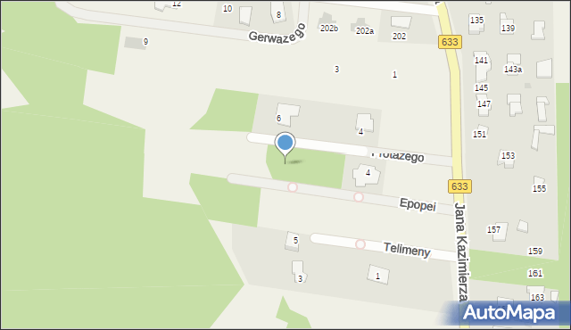 Nieporęt, Epopei, 8, mapa Nieporęt