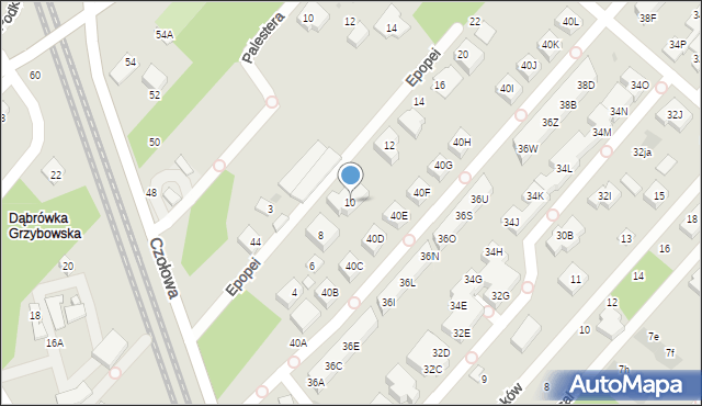 Warszawa, Epopei, 10, mapa Warszawy